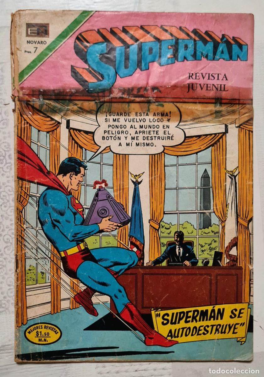 Tebeos: SUPERMAN n&ordm; 830. Editorial Novaro 1971 - Foto 1
