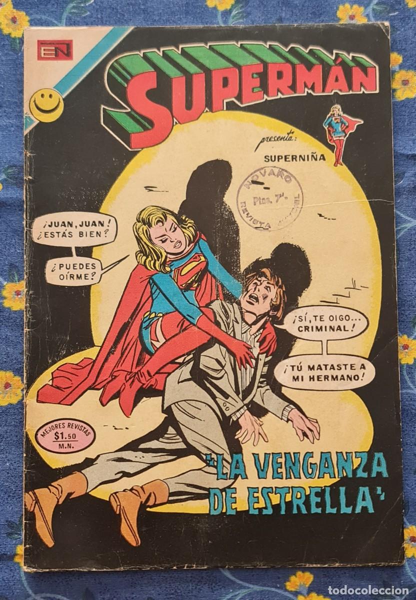 Tebeos: SUPERMAN n&ordm; 879. Editorial Novaro 1972 - Foto 1