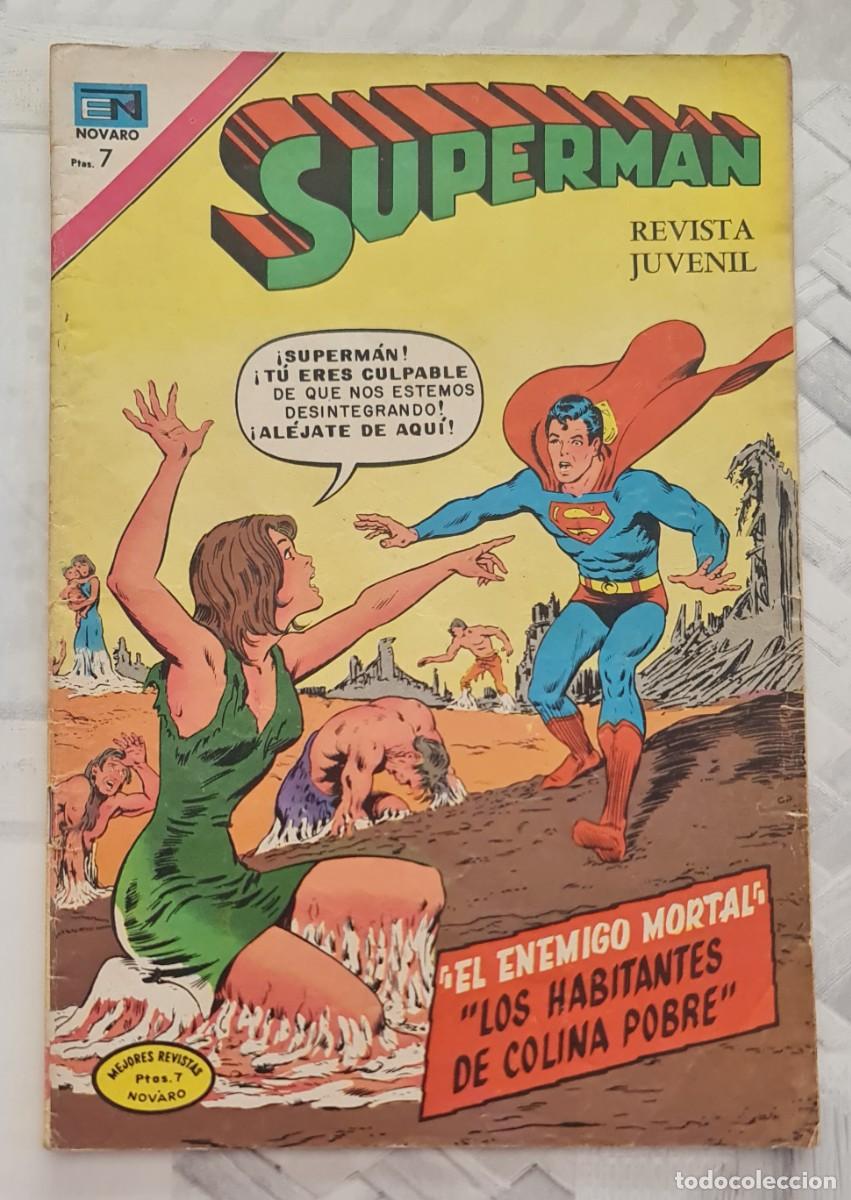 Tebeos: SUPERMAN n&ordm; 889. Editorial Novaro 1972 - Foto 1