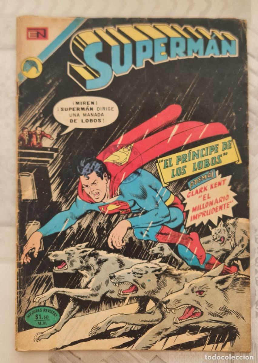 Tebeos: SUPERMAN n&ordm; 894. Editorial Novaro 1973 - Foto 1