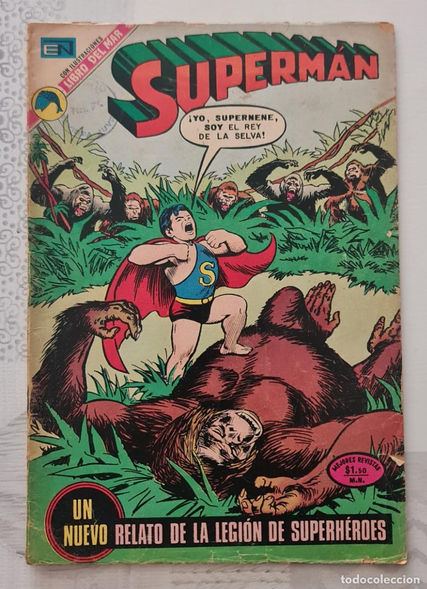 Tebeos: SUPERMAN n&ordm; 910. Editorial Novaro 1973 - Foto 1