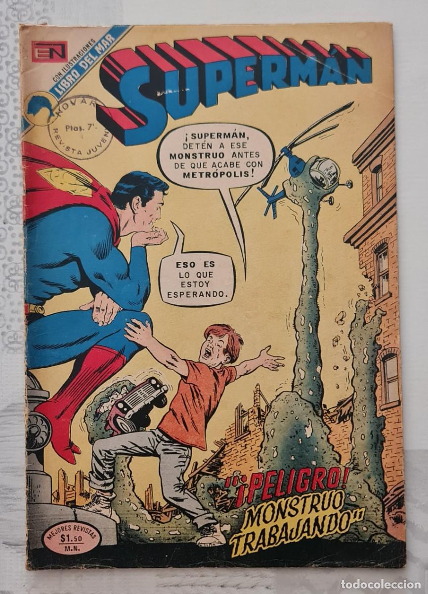 Tebeos: SUPERMAN n&ordm; 921. Editorial Novaro 1973 - Foto 1