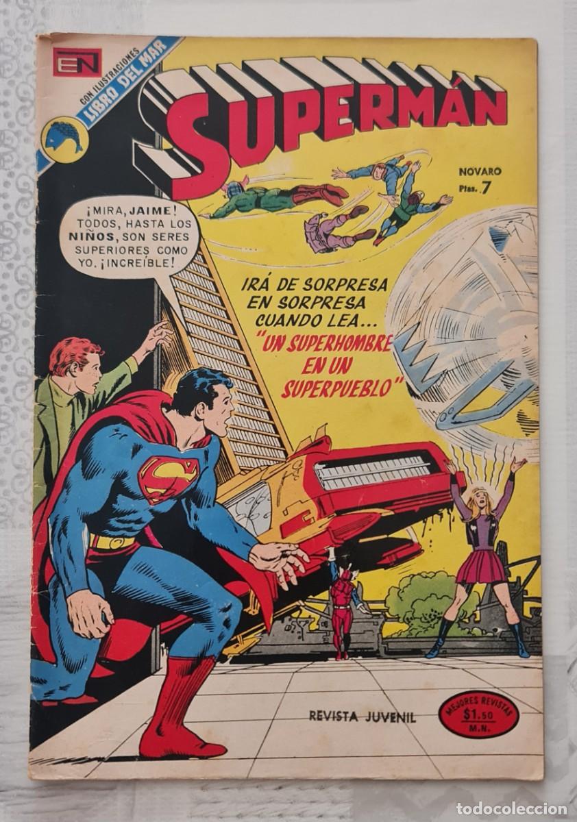 Tebeos: SUPERMAN n&ordm; 925. Editorial Novaro 1973 - Foto 1