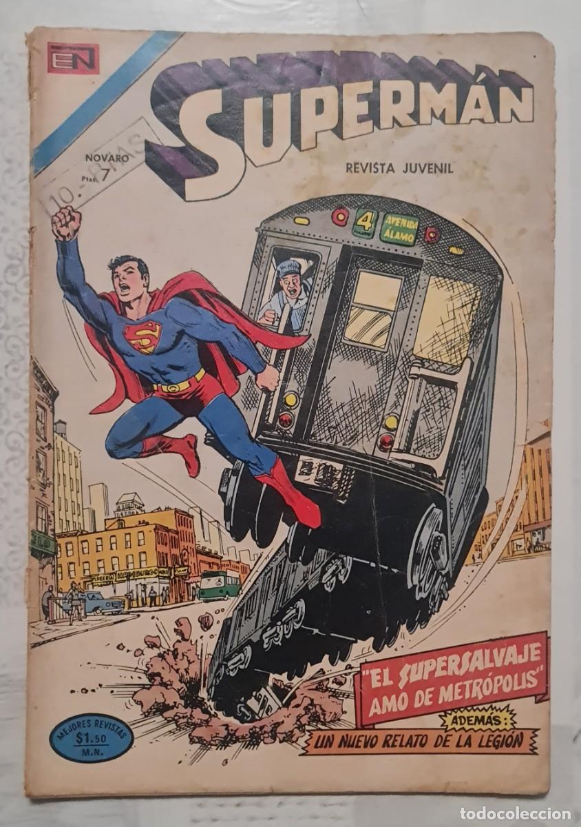 Tebeos: SUPERMAN n&ordm; 935. Editorial Novaro 1973 - Foto 1