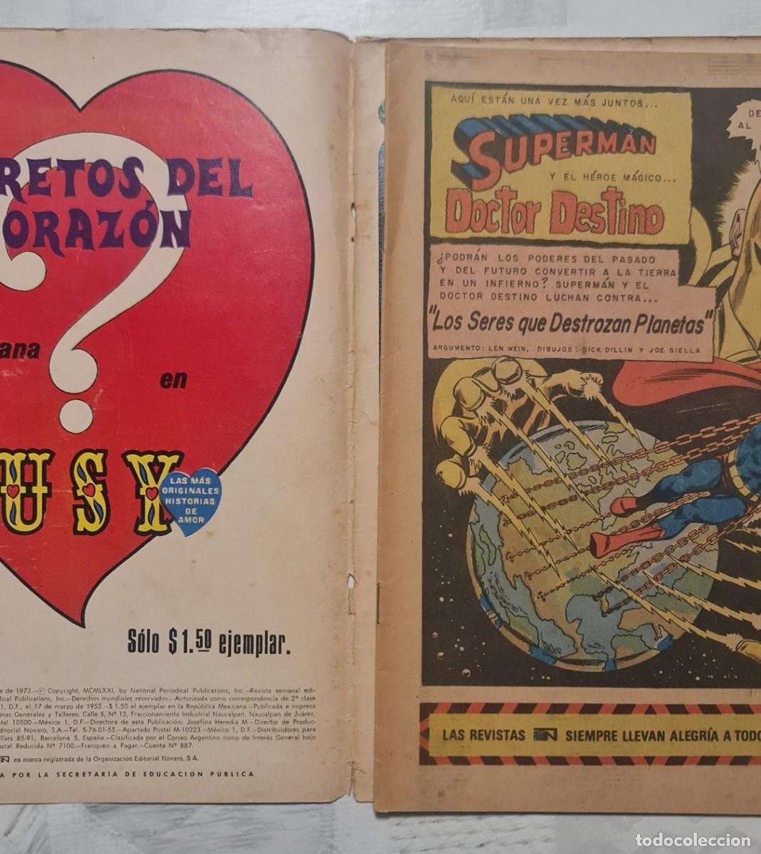 Tebeos: SUPERMAN n&ordm; 936. Editorial Novaro 1973 - Foto 3