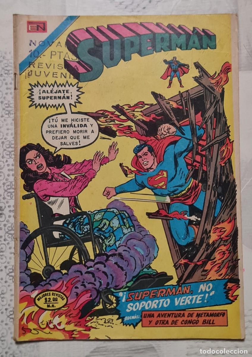 Tebeos: SUPERMAN n&ordm; 962. Editorial Novaro 1974 - Foto 1