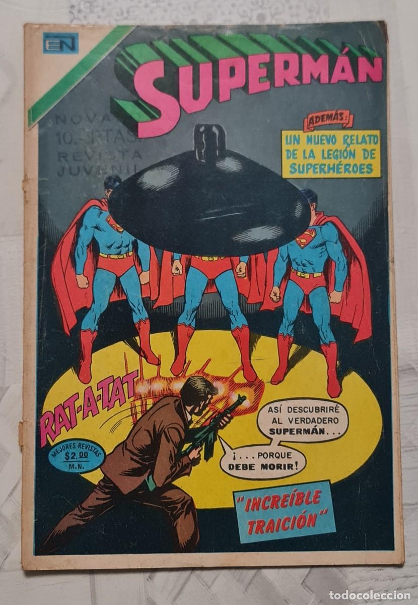Tebeos: SUPERMAN n&ordm; 965. Editorial Novaro 1974 - Foto 1