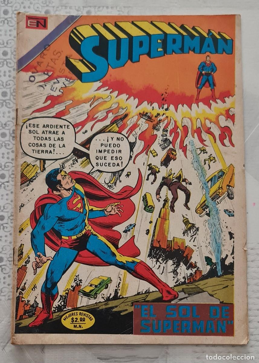 Tebeos: SUPERMAN n&ordm; 968. Editorial Novaro 1974 - Foto 1