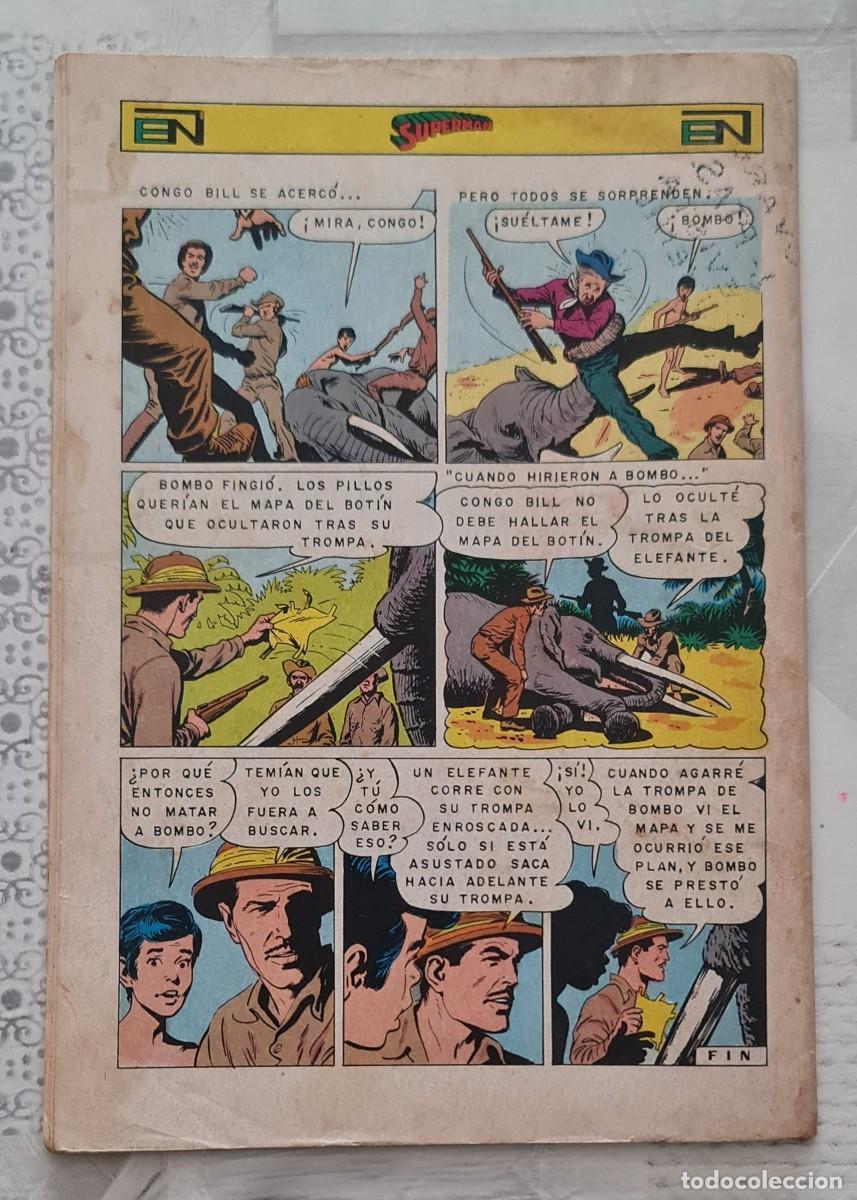 Tebeos: SUPERMAN n&ordm; 968. Editorial Novaro 1974 - Foto 2