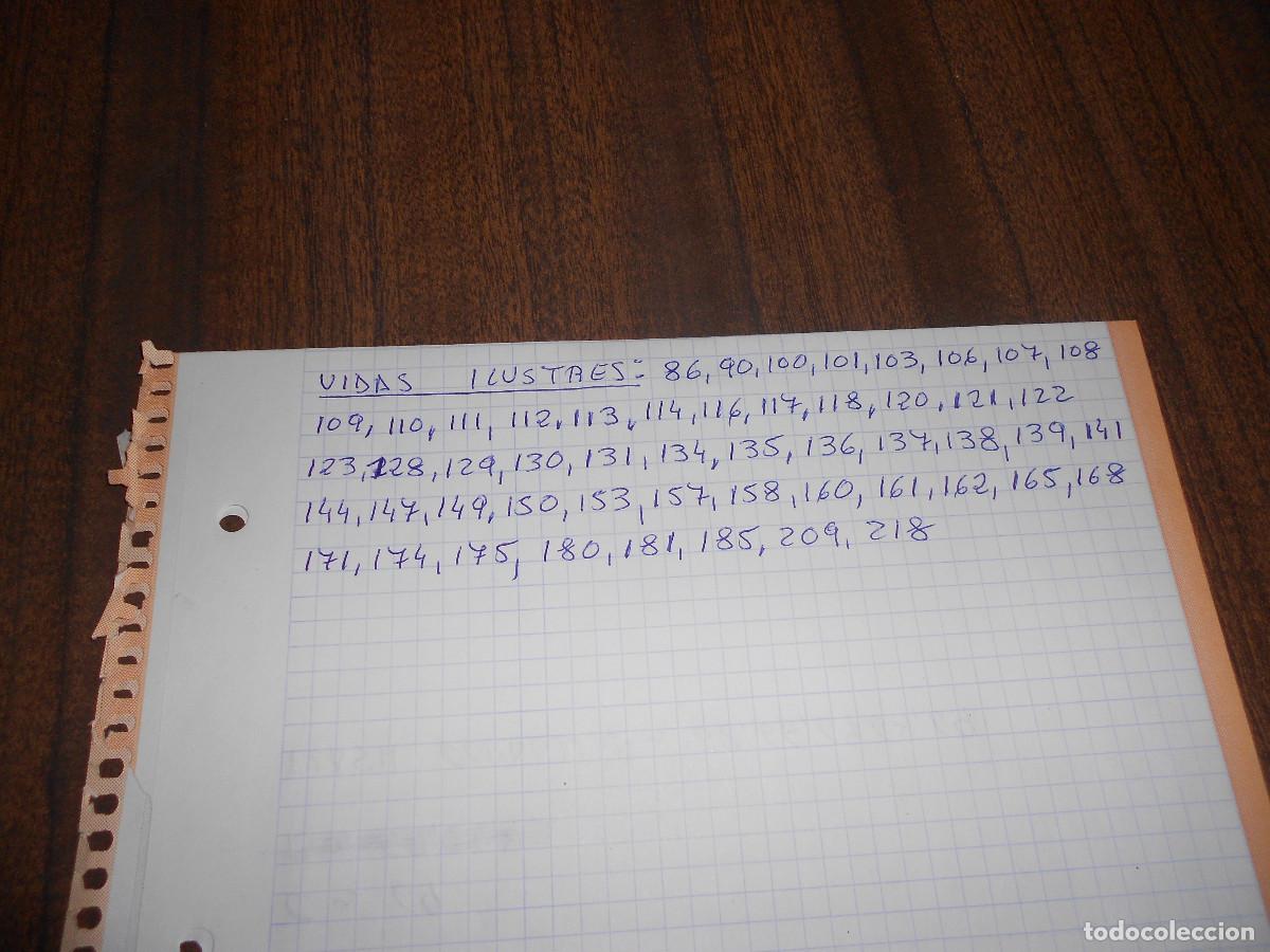Tebeos: Vidas Ilustres. Lote de 49 n&ordm;s. - Foto 3