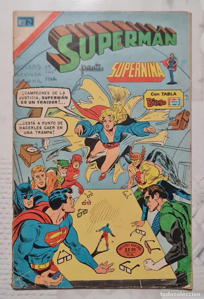 Tebeos: SUPERMAN n&ordm; 1002. Editorial Novaro 1975 - Foto 1