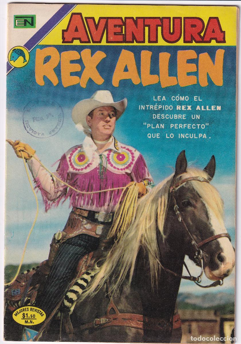 Tebeos: COMIC.- AVENTURA. Rex Allen. Edit. Novaro. - Foto 1