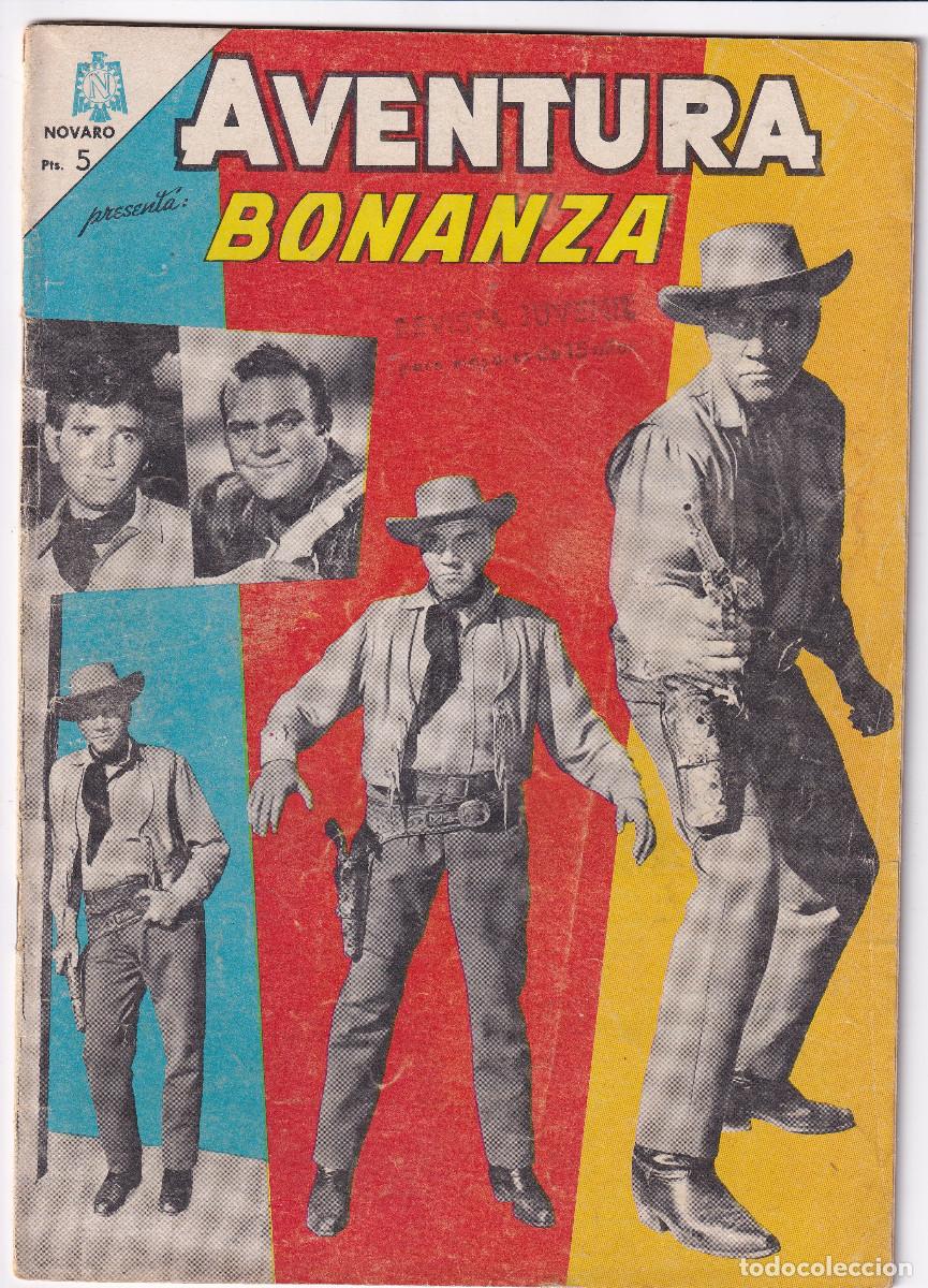Tebeos: COMIC.- AVENTURA. Bonanza. Los Gitanos. Edit. Novaro. - Foto 1