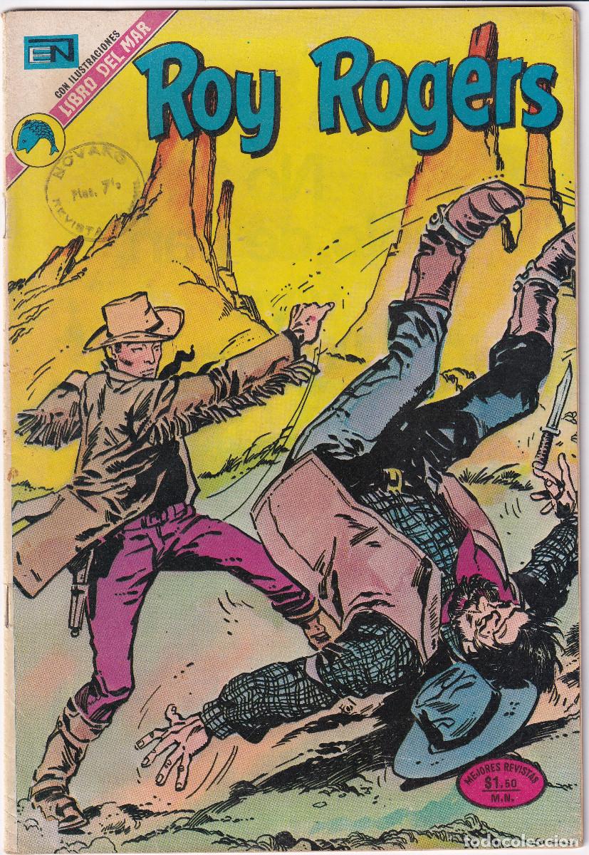 Tebeos: COMIC.- Roy Rogers. Trampa de Lobos. Edit. Novaro. - Foto 1