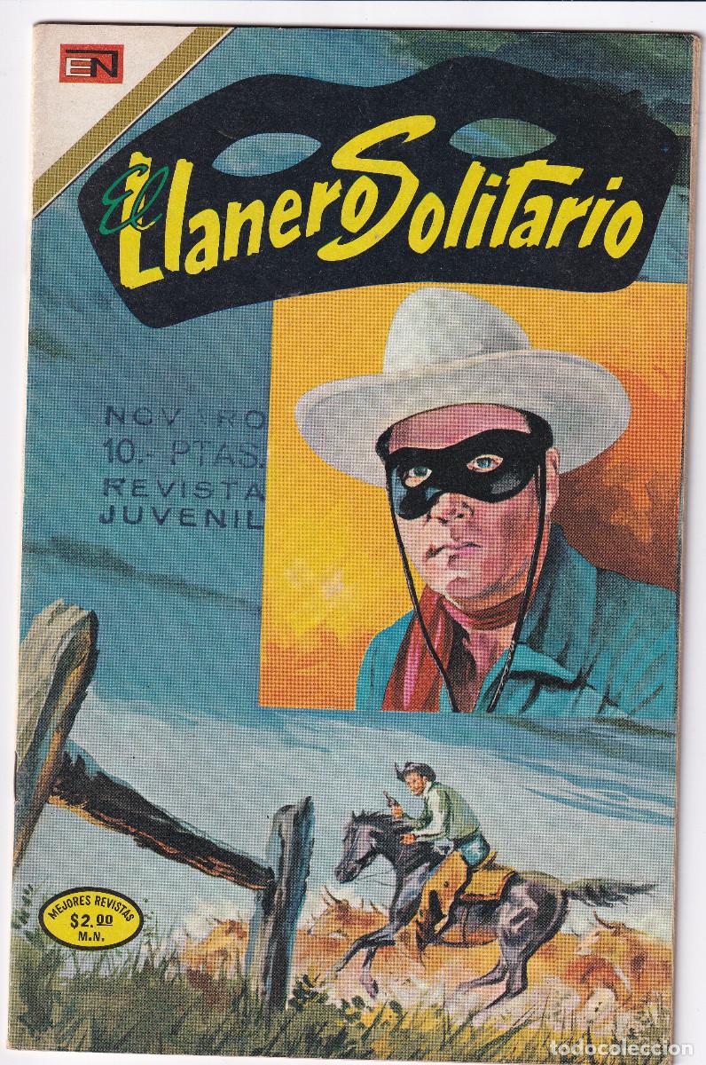 Tebeos: COMIC.- El LLanero Solitario. El Peligro Apache. Edit. Novaro. - Foto 1