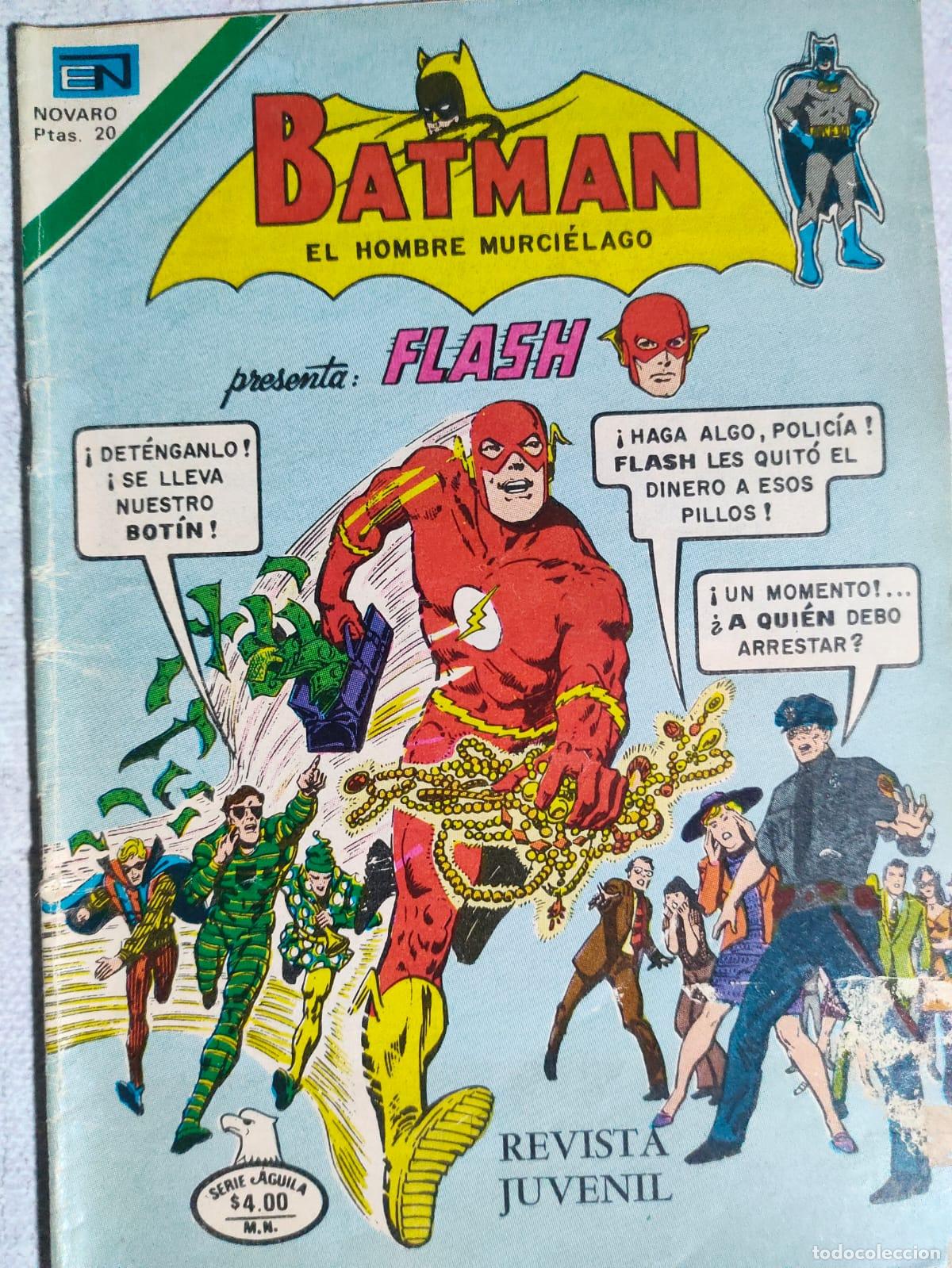 Tebeos: BATMAN NOVARO PRESENTA FLASH NUMERO 936 - Foto 1