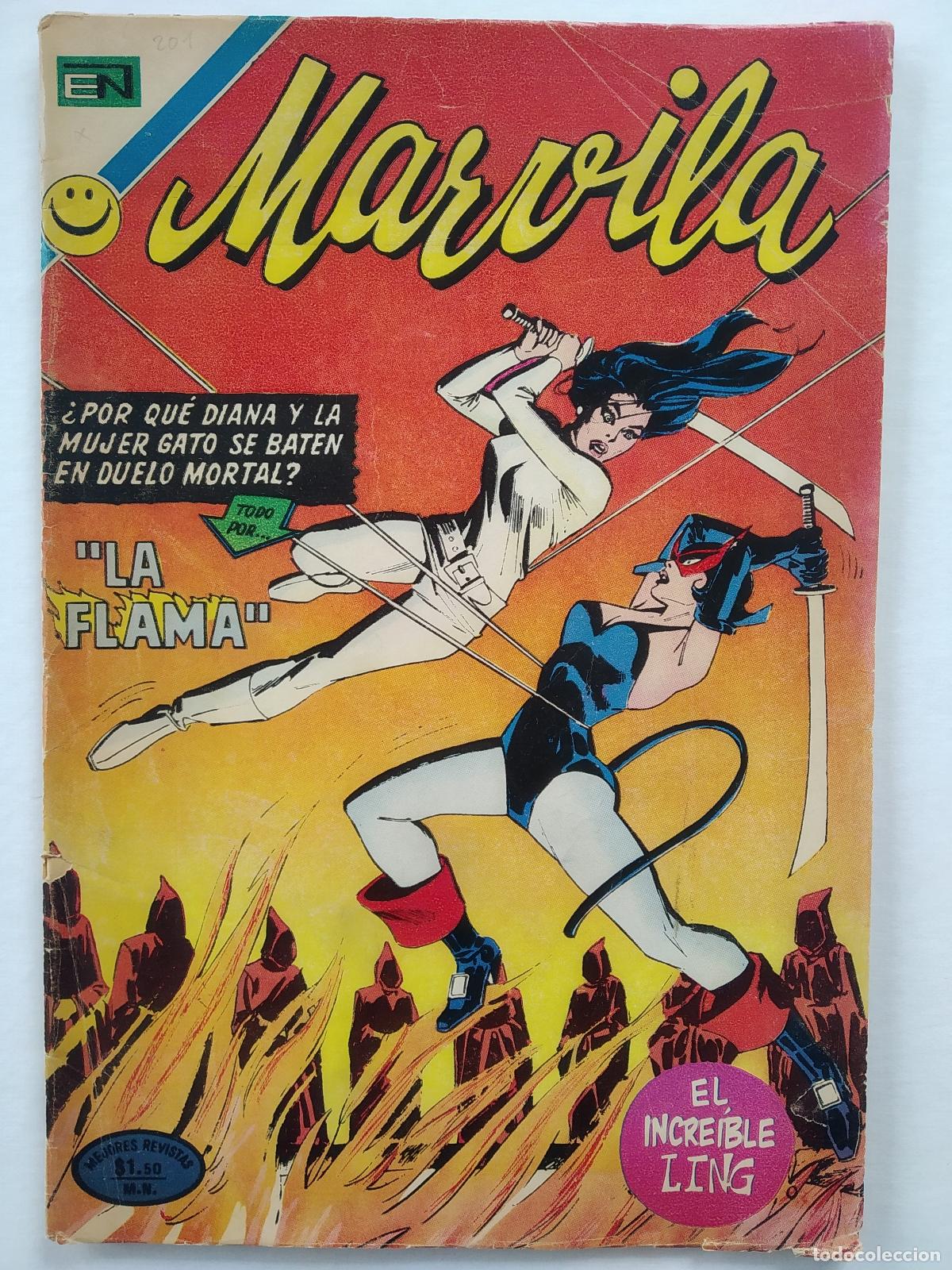 Tebeos: Marvila 201 (1972) - Ed. Novaro - M&eacute;xico - Foto 6