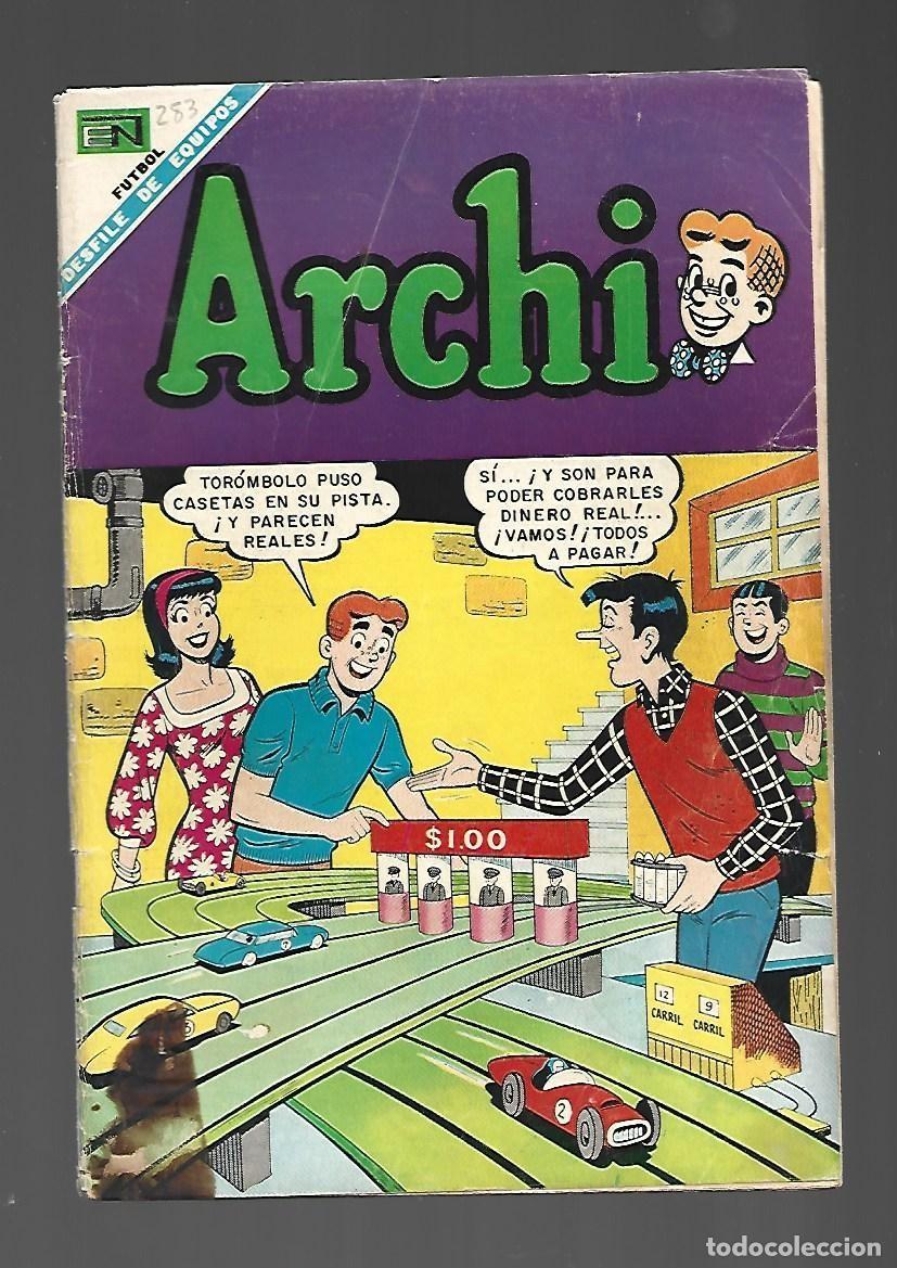 Tebeos: Archi 283, 1968, Novaro. - Foto 1