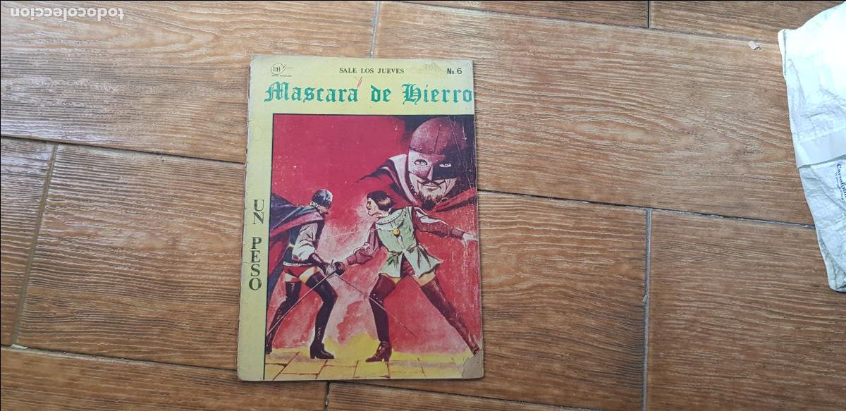 Tebeos: MASCARA DE HIERRO N&ordm; 6 MEXICO - Foto 1