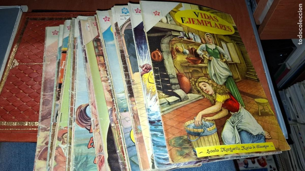 Tebeos: 20 tebeos. Vidas ejemplares. Ersa-Novaro. - Foto 1