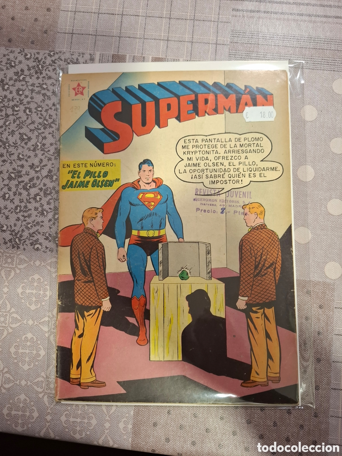 Tebeos: Superm&aacute;n Novaro ERSA 179 - Foto 1