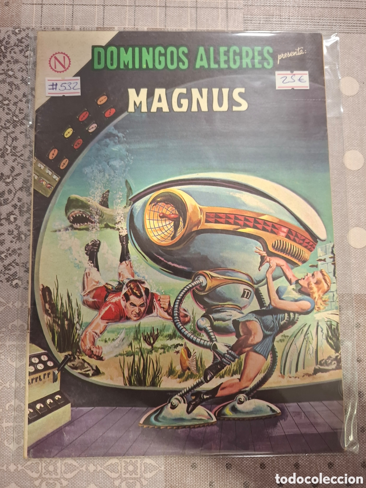 Tebeos: Domingoa Alegres Novaro n&deg; 526 Magnus - Foto 1
