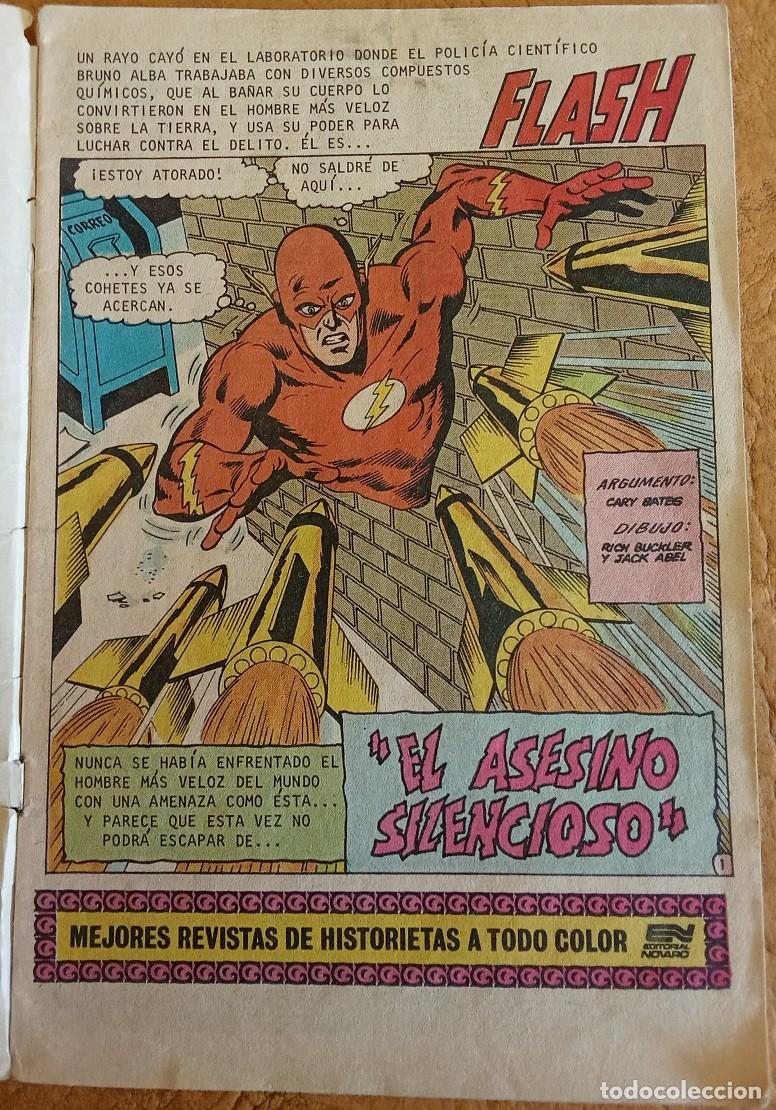 Tebeos: Batman 3-14 (1981 Novaro) The Flash 271 - Foto 2