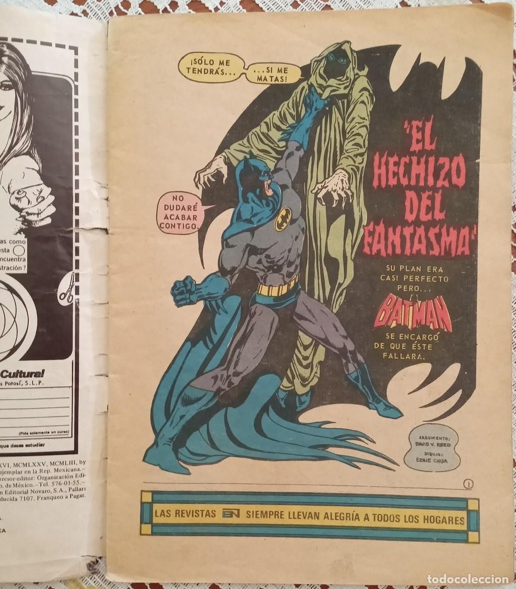 Tebeos: Batman 2-893 (1977 Novaro) Batman 276 - Foto 2