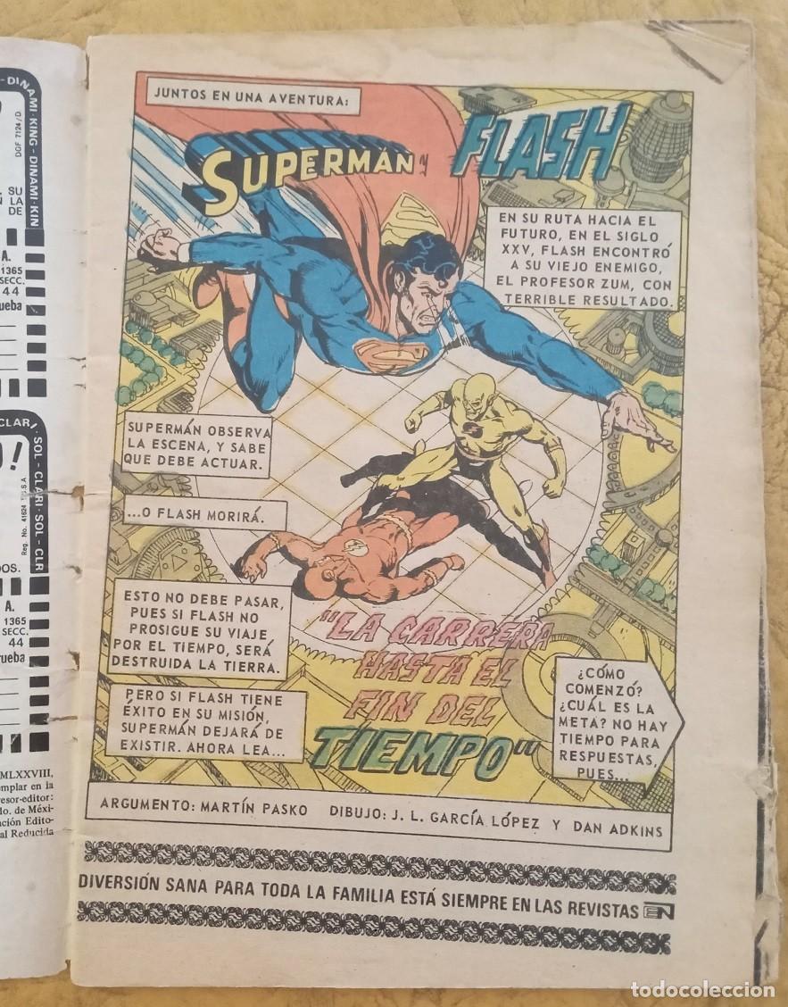 Tebeos: Superman 1248 (1980 Novaro) DC Comics presents 2 - Foto 2