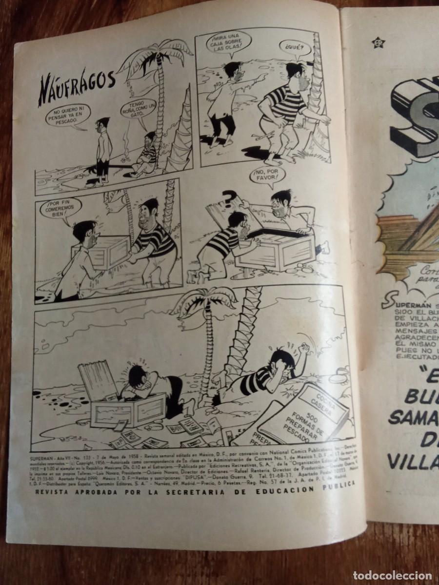Tebeos: Superman 133 Editorial Novaro - Foto 2