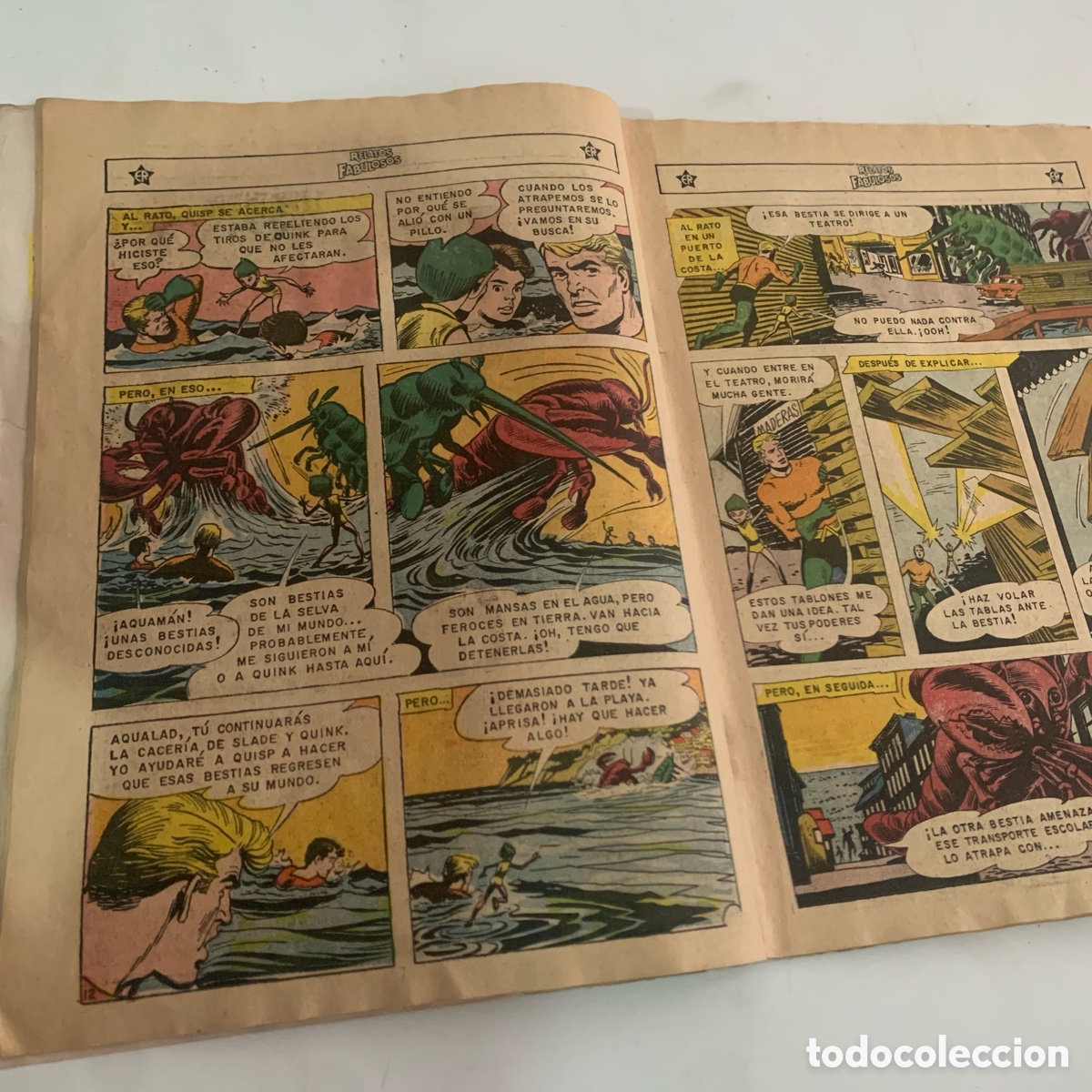 Tebeos: Comic relatos fabulosos Aquaman - Foto 5
