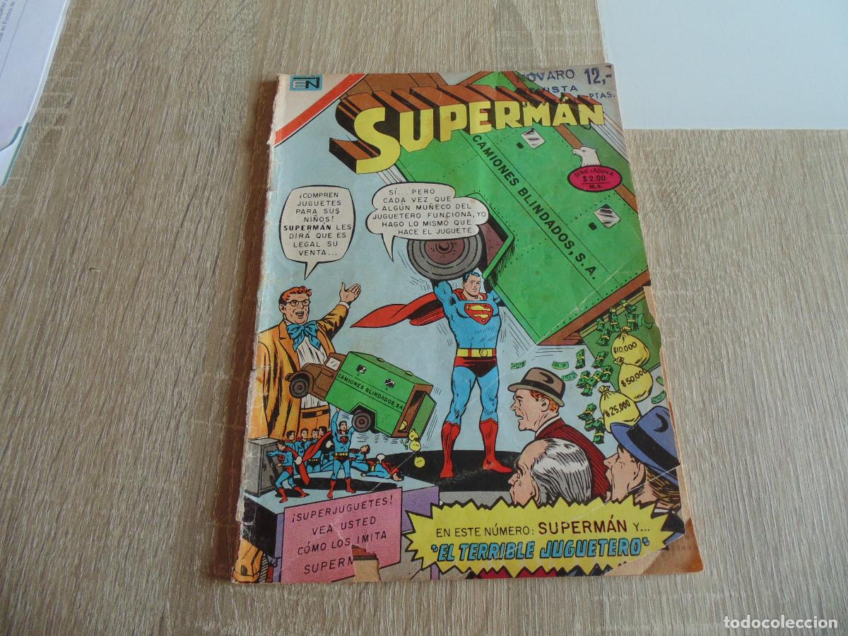 Tebeos: Superman n&ordm; 1022. 1975. DC / Novaro. - Foto 1