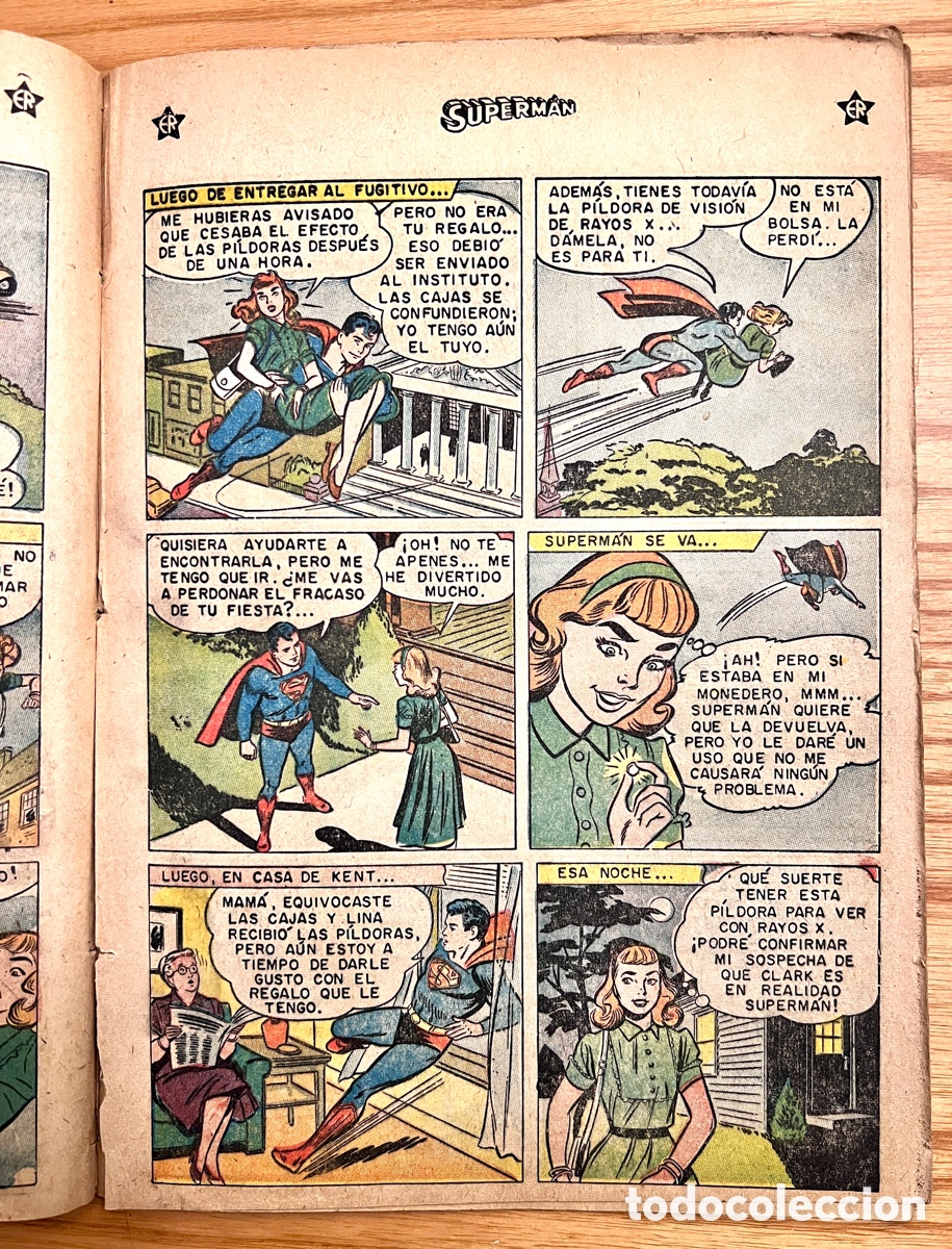 Tebeos: Superman n&ordm;187 1959. El rebelde superperro - Foto 3
