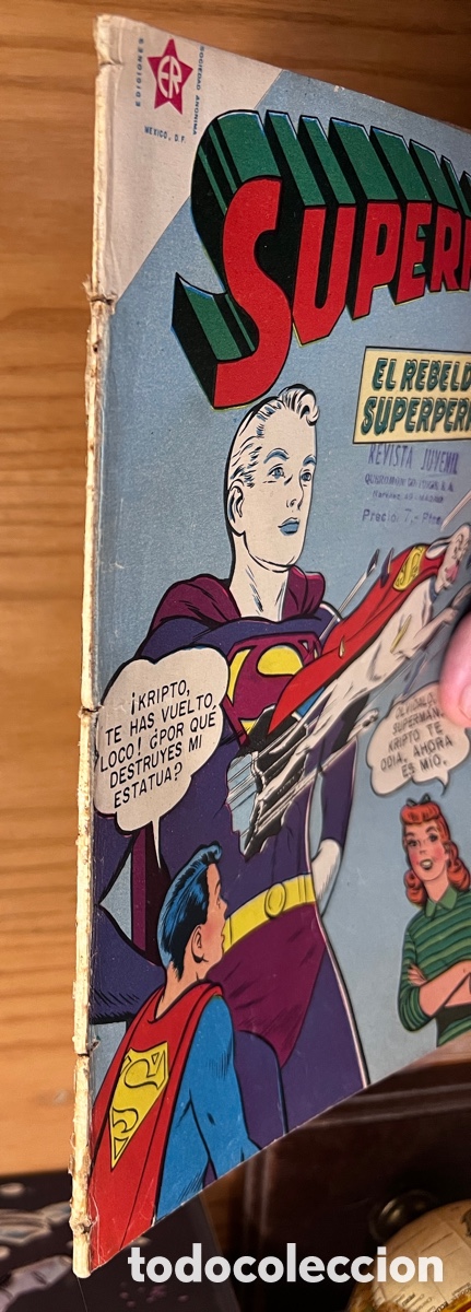 Tebeos: Superman n&ordm;187 1959. El rebelde superperro - Foto 8