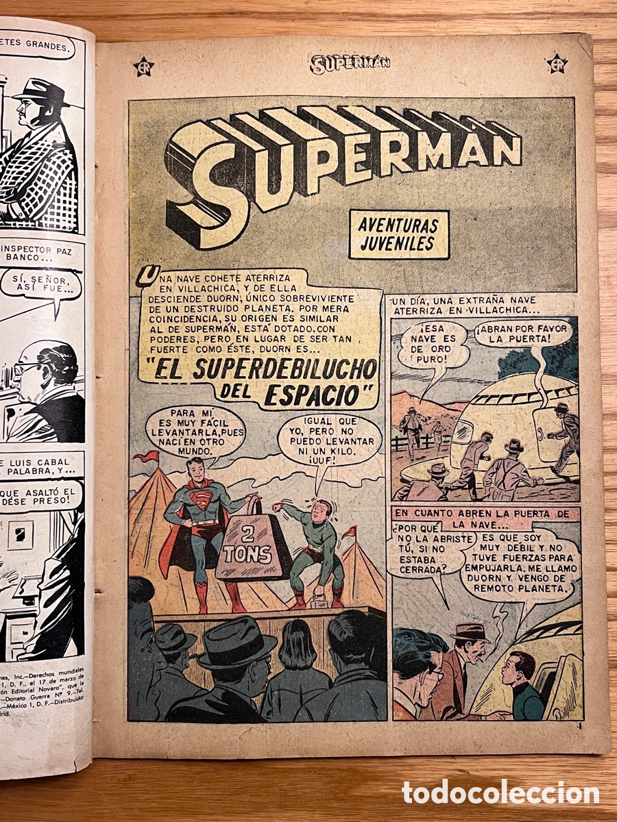 Tebeos: Superman n&ordm; 196 1959. El genio del mal - Foto 2