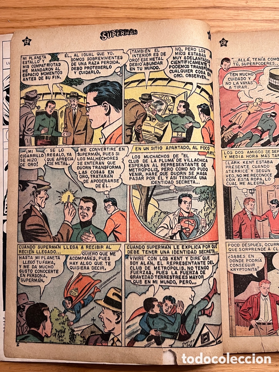 Tebeos: Superman n&ordm; 196 1959. El genio del mal - Foto 3