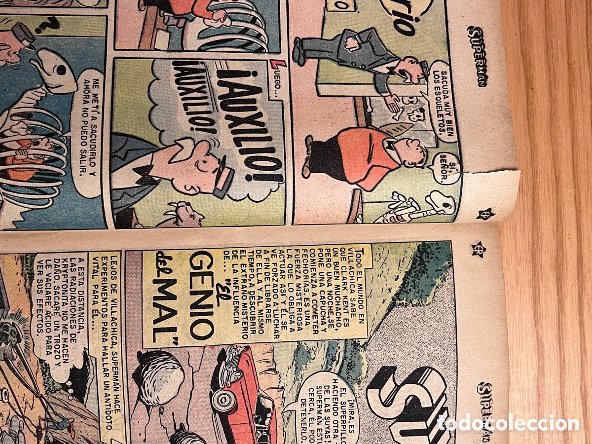 Tebeos: Superman n&ordm; 196 1959. El genio del mal - Foto 6