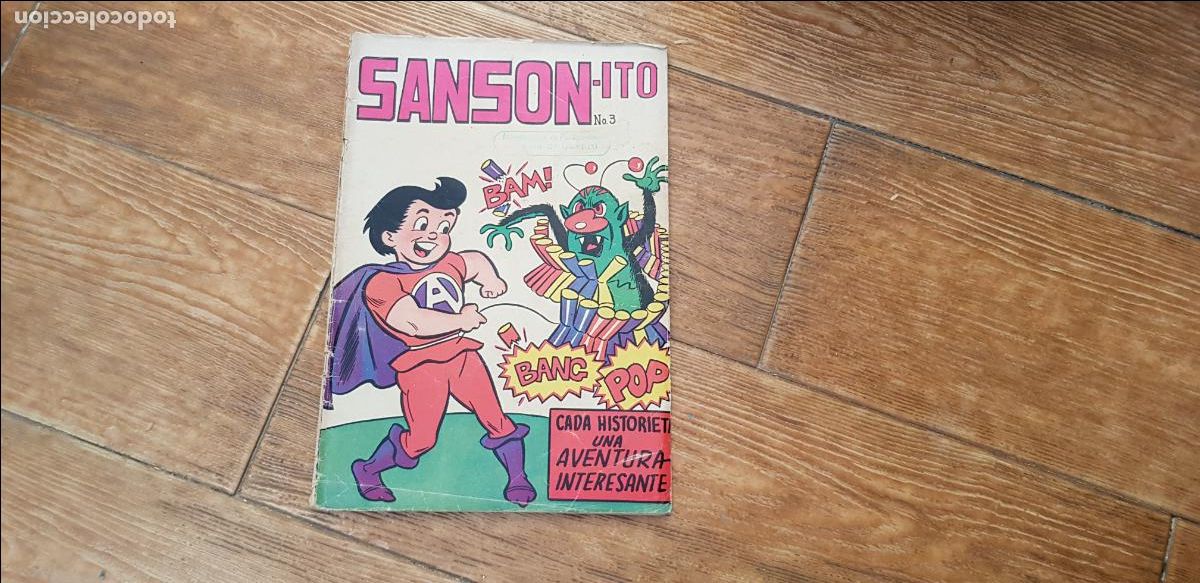 Tebeos: SANSON ITO N&ordm; 3 MEXICO 1958 - Foto 1