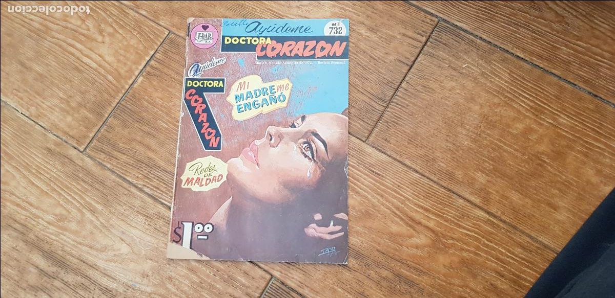Tebeos: DOCTORA CORAZON N&ordm; 732 EDITORIAL ARGUMENTOS 1972 - Foto 1