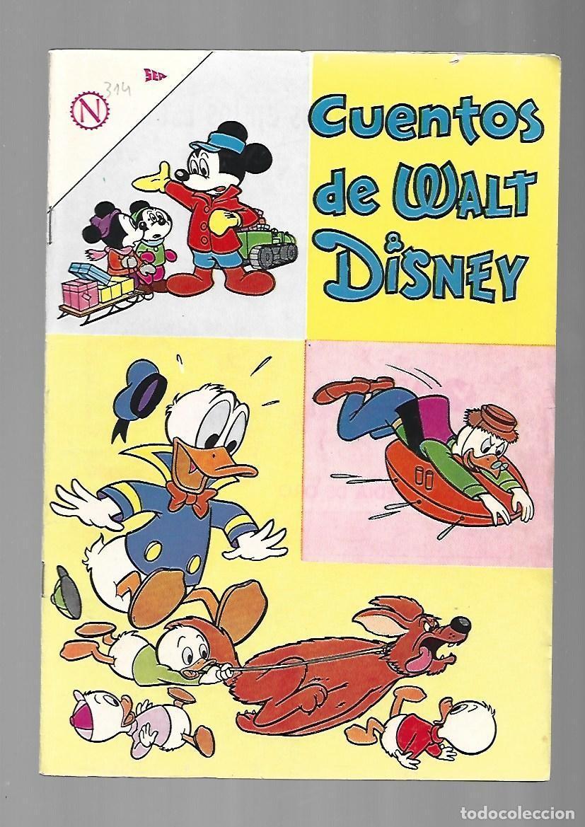 Tebeos: Cuentos de Walt Disney, 314, 1964, Novaro, impecable - Foto 1