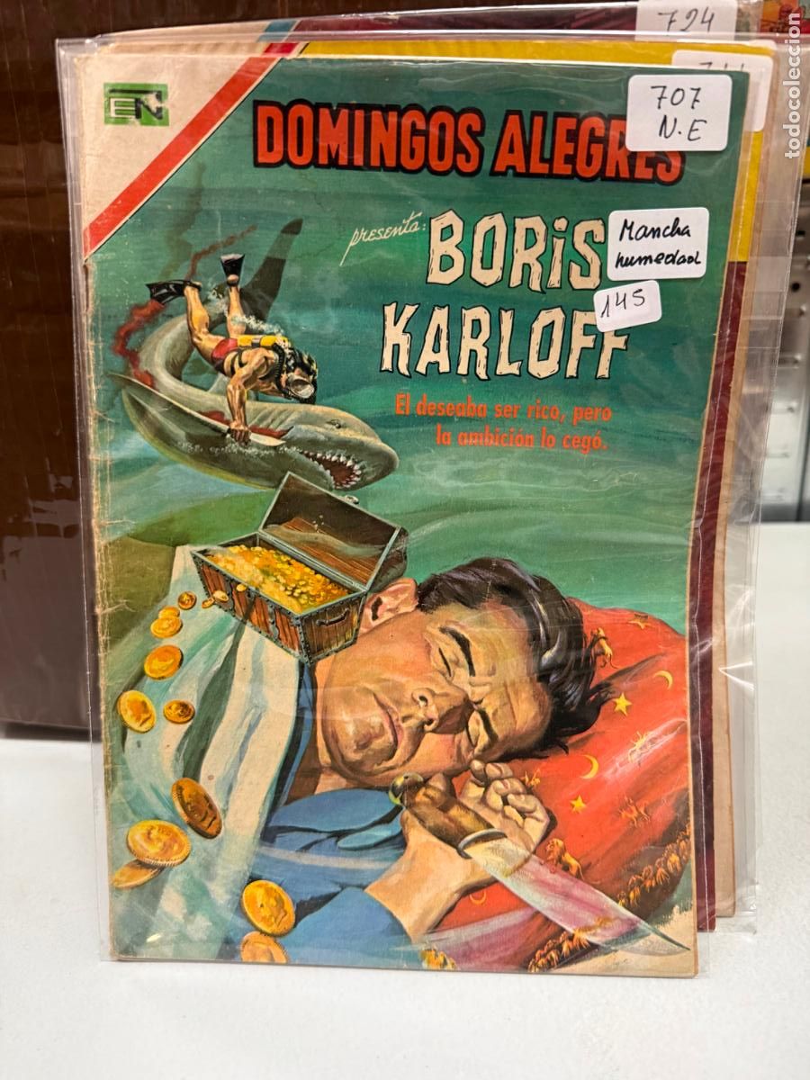 Tebeos: DOMINGOS ALEGRES EDITORIAL NOVARO NUMERO 707