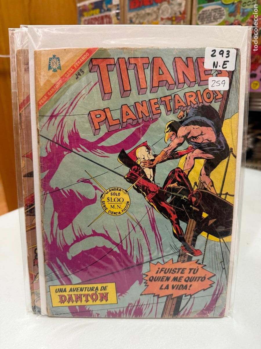 Tebeos: TITANES PLANETARIOS EDITORIAL NOVARO NUMERO 293