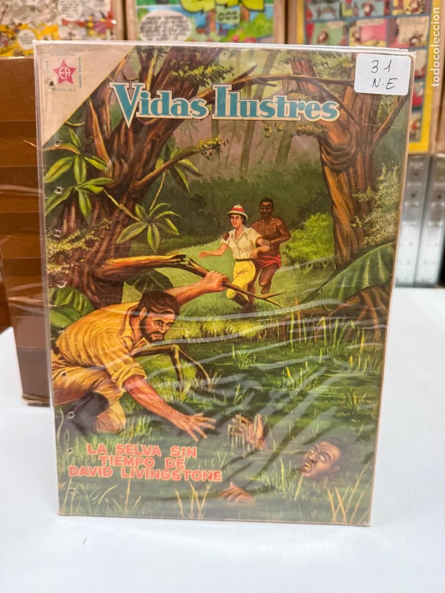 BDs: VIDAS ILUSTRES EDITORIAL NOVARO NUMERO 31