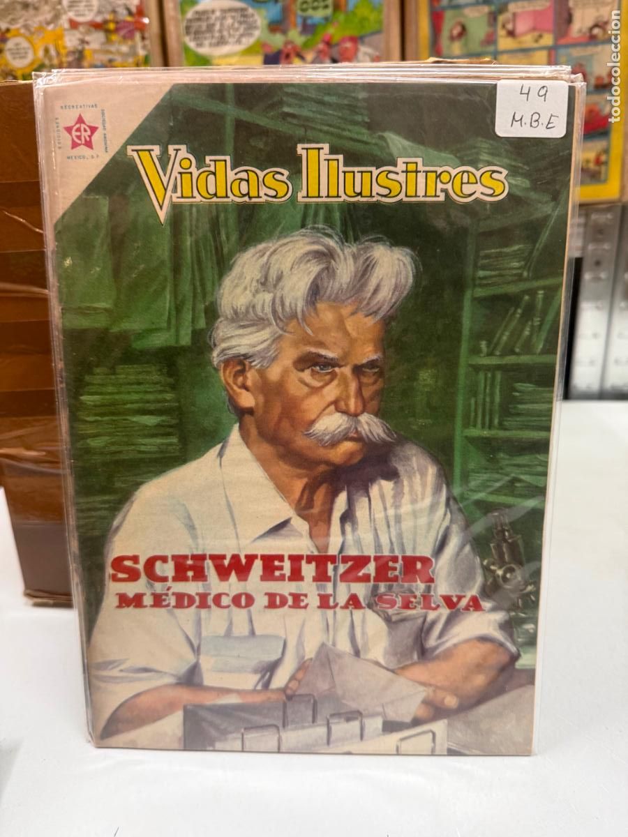 Tebeos: VIDAS ILUSTRES EDITORIAL NOVARO NUMERO 49