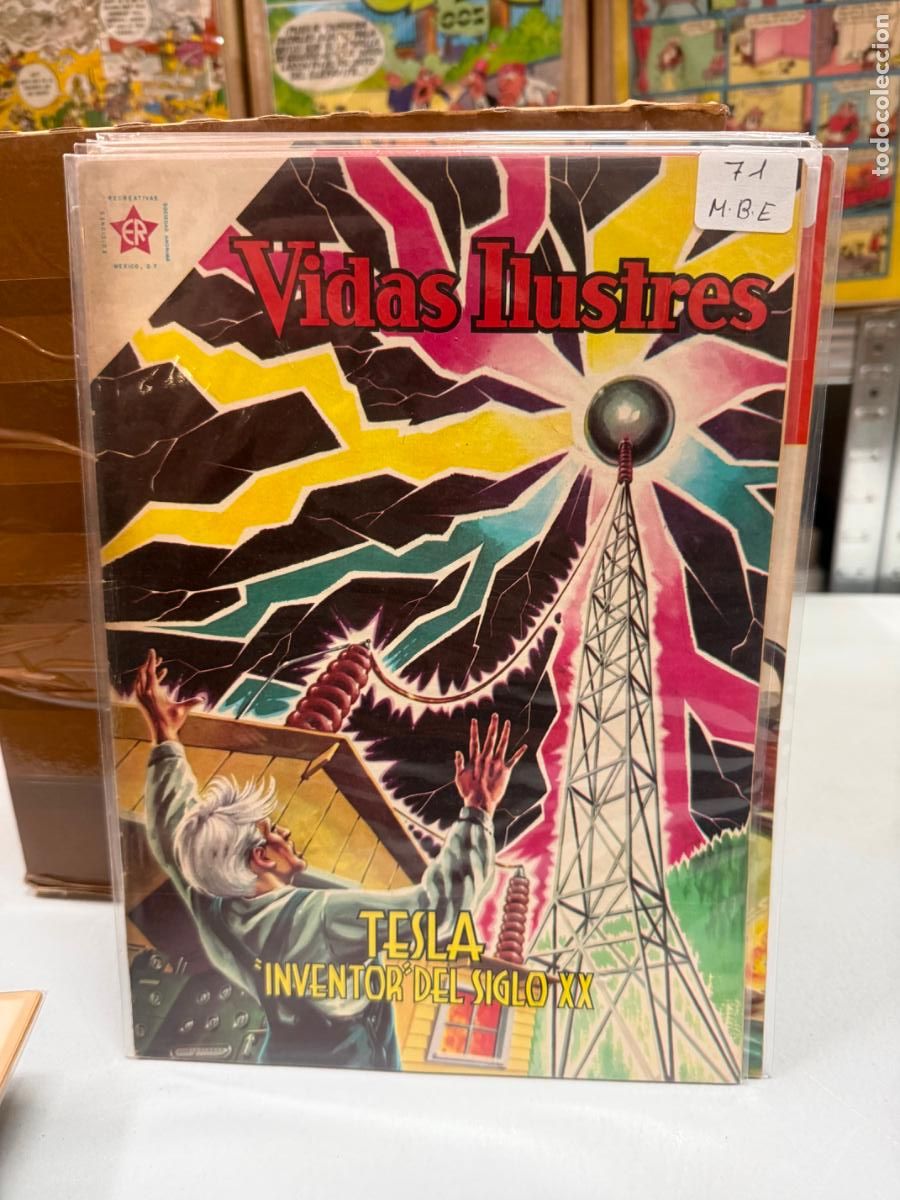 Tebeos: VIDAS ILUSTRES EDITORIAL NOVARO NUMERO 71