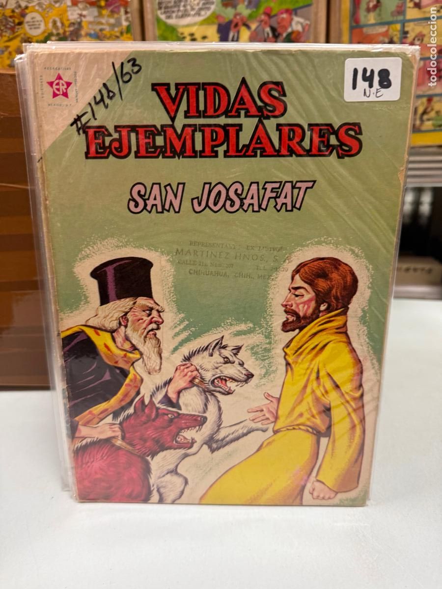 Tebeos: VIDAS EJEMPLARES EDITORIAL NOVARO NUMERO 148