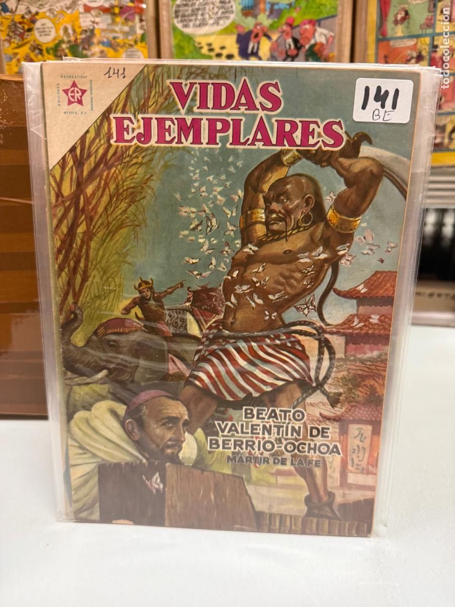 Tebeos: VIDAS EJEMPLARES EDITORIAL NOVARO NUMERO 141
