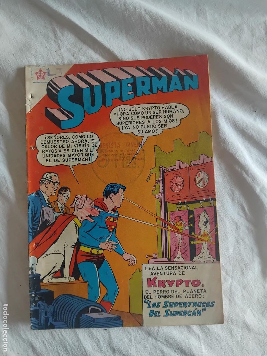 Tebeos: SUPERMAN N&ordm; 172. EDICIONES RECREATIVAS / NOVARO. 1959