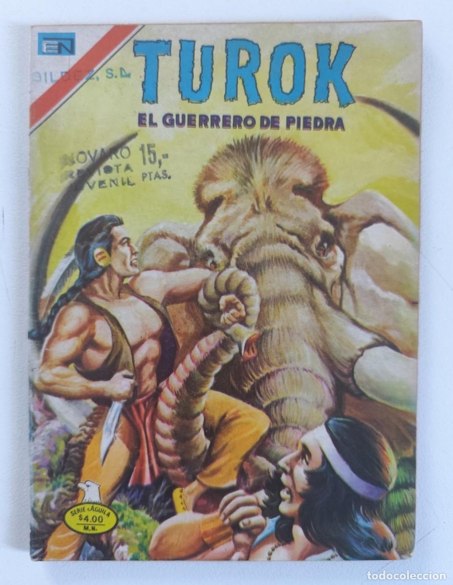 Tebeos: TUROK EL GUERRERO DE PIEDRA # 140 ~ DELL / NOVARO (1977)