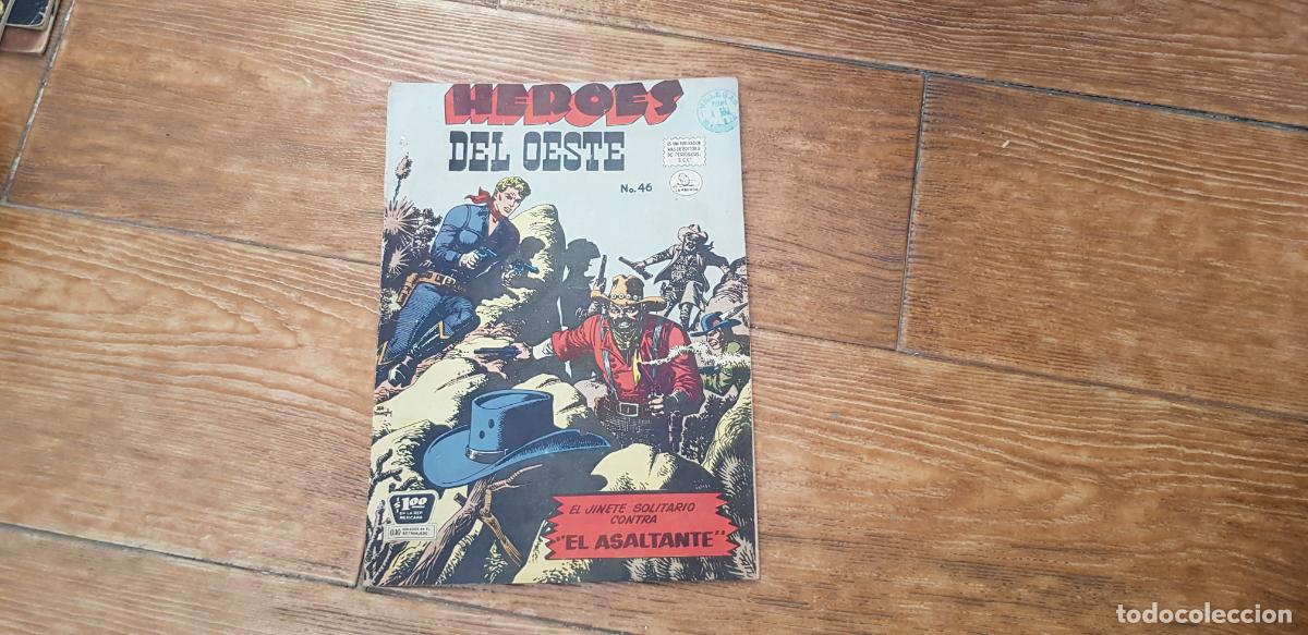 Tebeos: HEROES DEL OESTE N&ordm; 46 EDITORIAL LA PRENSA - Foto 1